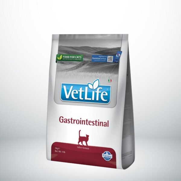 Pienso para gatos marca Farmina Vet Life Gastrointestinal