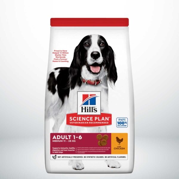 604354- Hill's Science Plan Adult Medium alimento seco perro sabor pollo