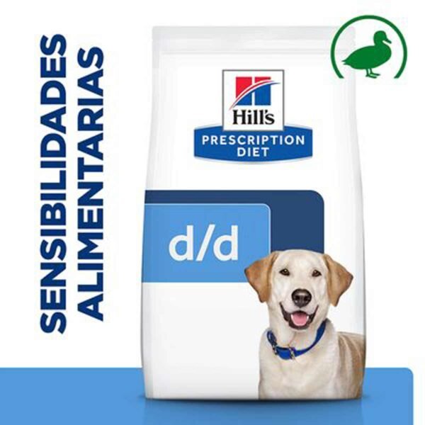 Hill's Prescription Diet d/d Sensibilidades Alimentarias alimento seco para perros con pato y arroz - Imagen 3