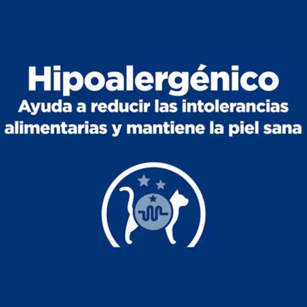 605846-Hill's Prescription Diet d/d Sensibilidades Alimentarias alimento seco para gatos con pato y guisantes verdes - Envase de 1,5kg - Imagen 5