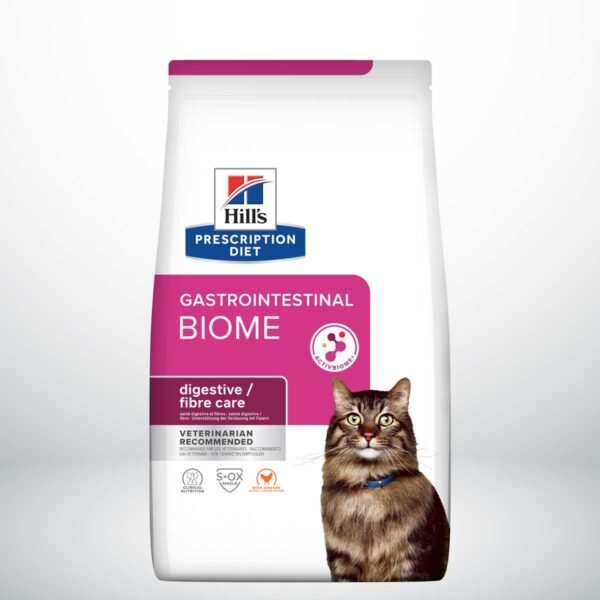 605850-Hill’s Prescription Diet Gastrointestinal Biome alimento seco para gatos con pollo - Envase de 1,5kg