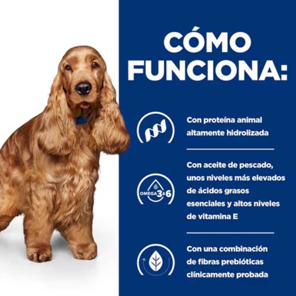 605911 - Hill's Prescription Diet z/d Sensibilidades Alimentarias alimento seco para perros. - Imagen 3