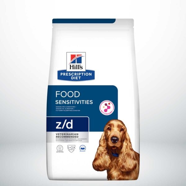 605911 - Hill's Prescription Diet z/d Sensibilidades Alimentarias alimento seco para perros.