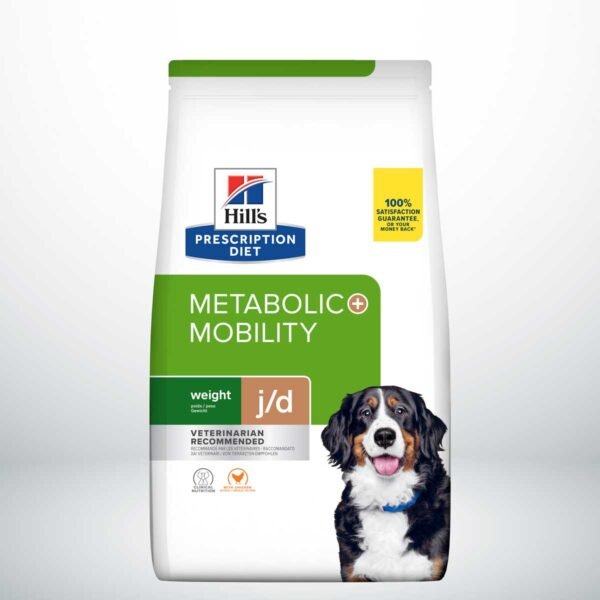 606150- Hill's Prescription Diet Metabolic + Mobility Control de Peso alimento seco para perros con pollo.