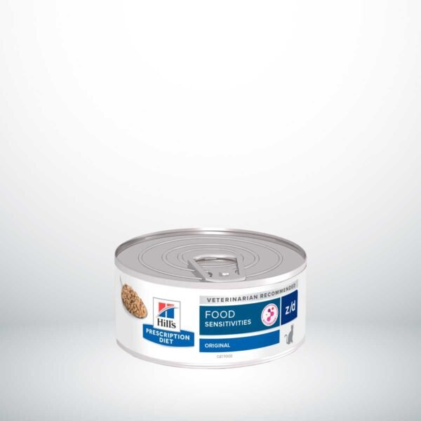 606373-Hill's Prescription Diet z/d Sensibilidades Alimentarias alimento húmedo para gatos - Latas de 156g x 24 unidades