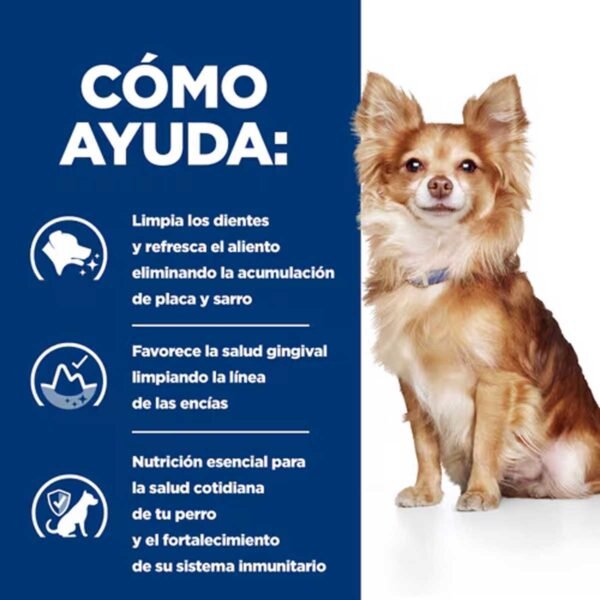 606381- Hill's PRESCRIPTION DIET t/d Mini Cuidado Dental alimento seco para perros con pollo - Imagen 3