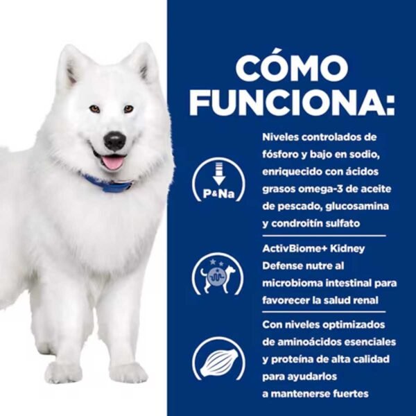 606385- Hill's Prescription Diet k/d + Mobility alimento seco para perros con pollo - Imagen 4