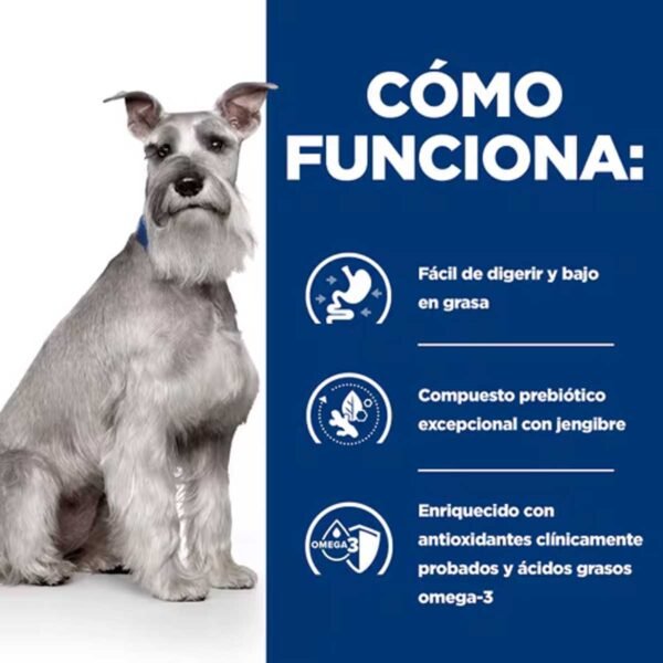 606446- Hill's Prescription Diet i/d Low Fat Cuidado Digestivo alimento húmedo para perros con pollo y verduras añadidas - Latas de 354g x 12 unidades - Imagen 4