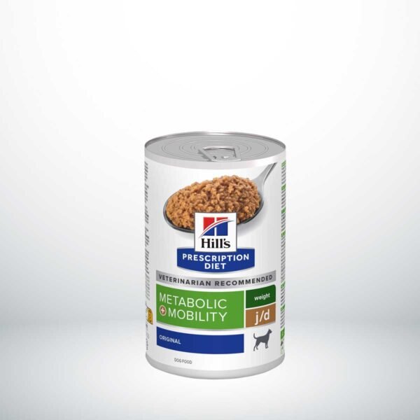 607714- Hill's Prescription Diet Metabolic + Mobility Control de Peso alimento húmedo para perros - Latas de 370g x 12 unidades