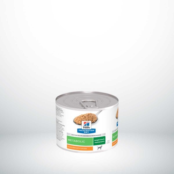 608140- Hill's Prescription Diet Metabolic Control de Peso alimento húmedo para perros con pollo - Latas de 200g x 12 unidades - Imagen 2