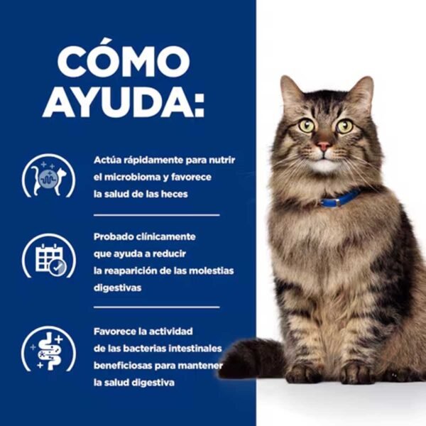 608177-Hills Prescription Diet Feline Gastrointestinal Biome estofado con pollo y verduras (lata) 82g - Imagen 4