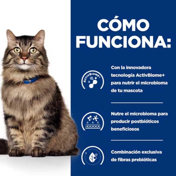 608177-Hills Prescription Diet Feline Gastrointestinal Biome estofado con pollo y verduras (lata) 82g - Imagen 3