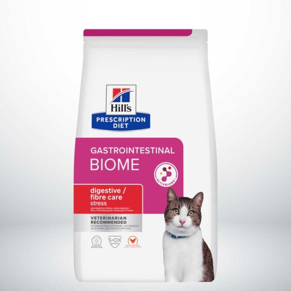 608944-Hill’s Prescription Diet Gastrointestinal Biome Stress alimento seco para gatos -Envase de 1,5kg