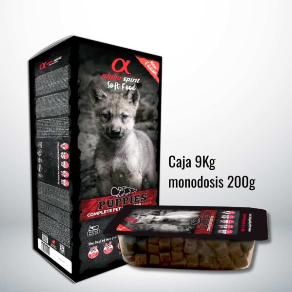 Alpha Spirit alimento semi-húmedo Puppies | Caja 9Kg - Imagen 2