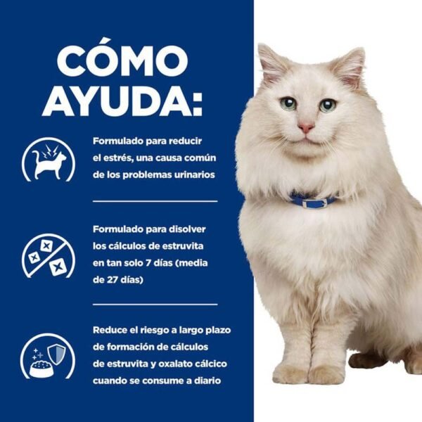 Hill's Diet c/d Stress | pienso seco para gatos | Cuidado Urinario - Imagen 4