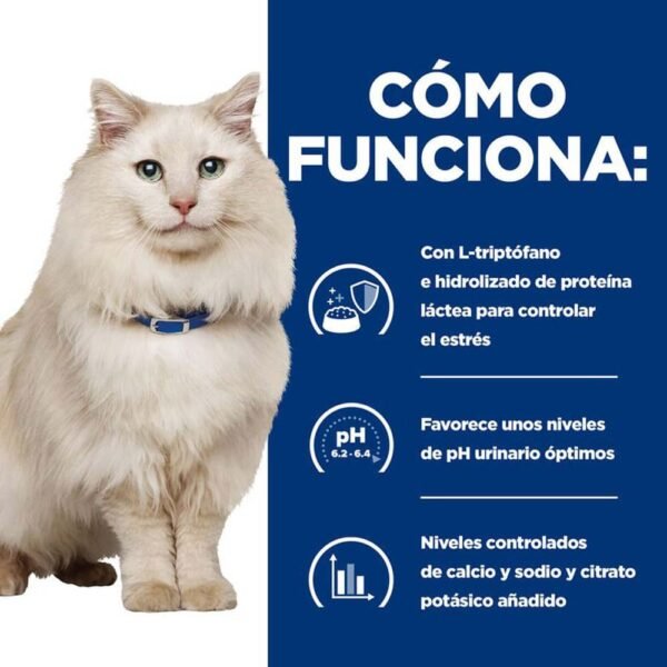 Hill's Diet c/d Stress | pienso seco para gatos | Cuidado Urinario - Imagen 3