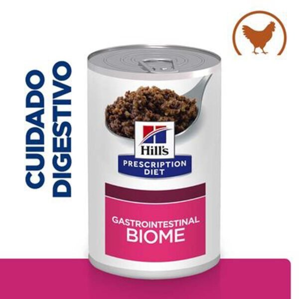 Hill's Diet i/d Biome comida húmeda para perros con Pollo | Cuidado Digestivo Latas 370g x 12 - Imagen 2